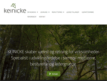 Tablet Screenshot of keinicke.com